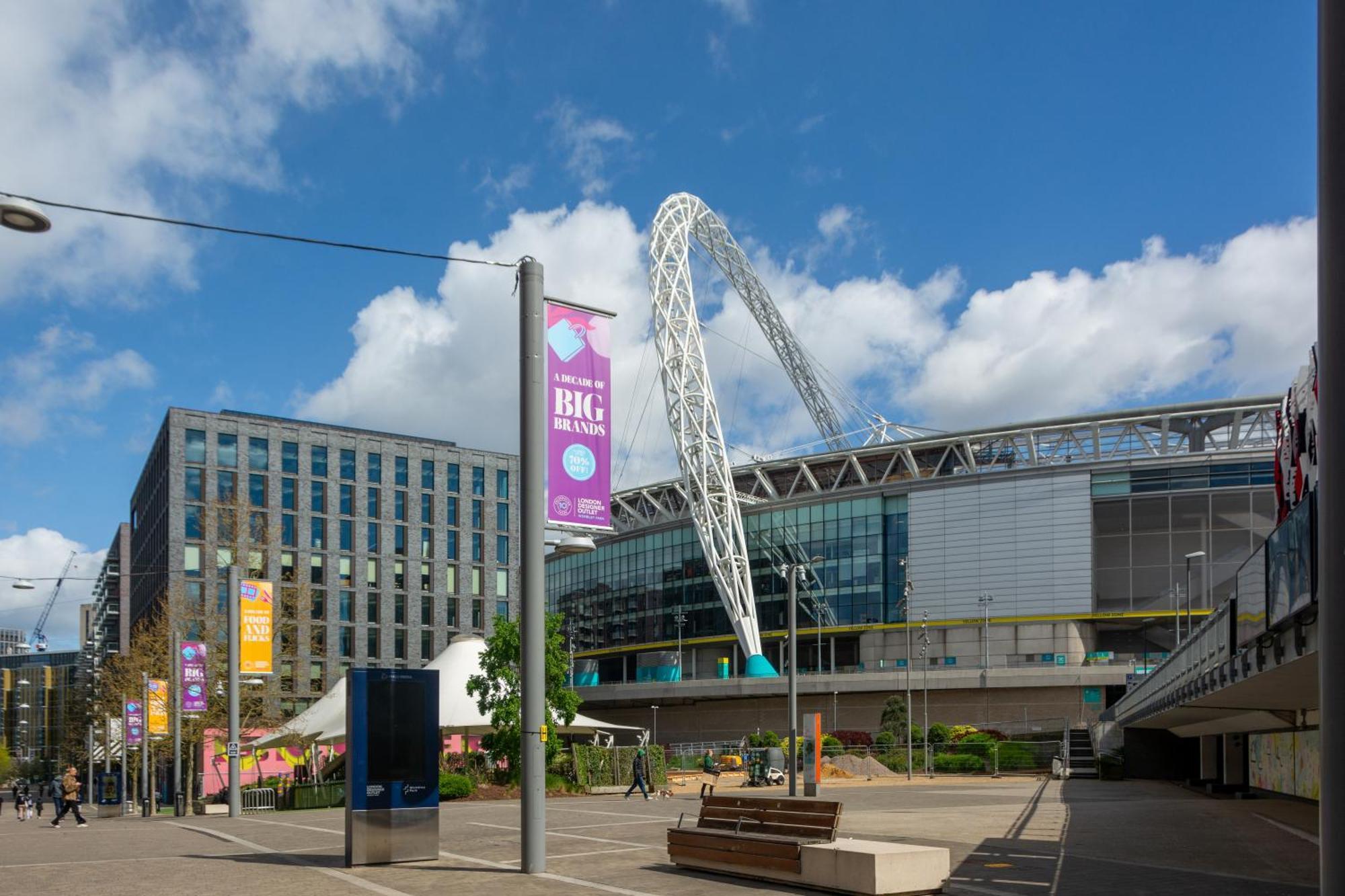 Mysquare State-Of-The-Art 1 Bedroom Apartments Near Wembley Park Londra Exterior foto