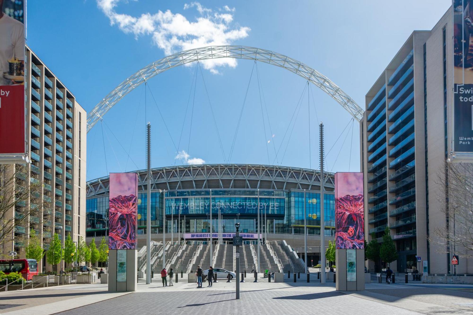 Mysquare State-Of-The-Art 1 Bedroom Apartments Near Wembley Park Londra Exterior foto