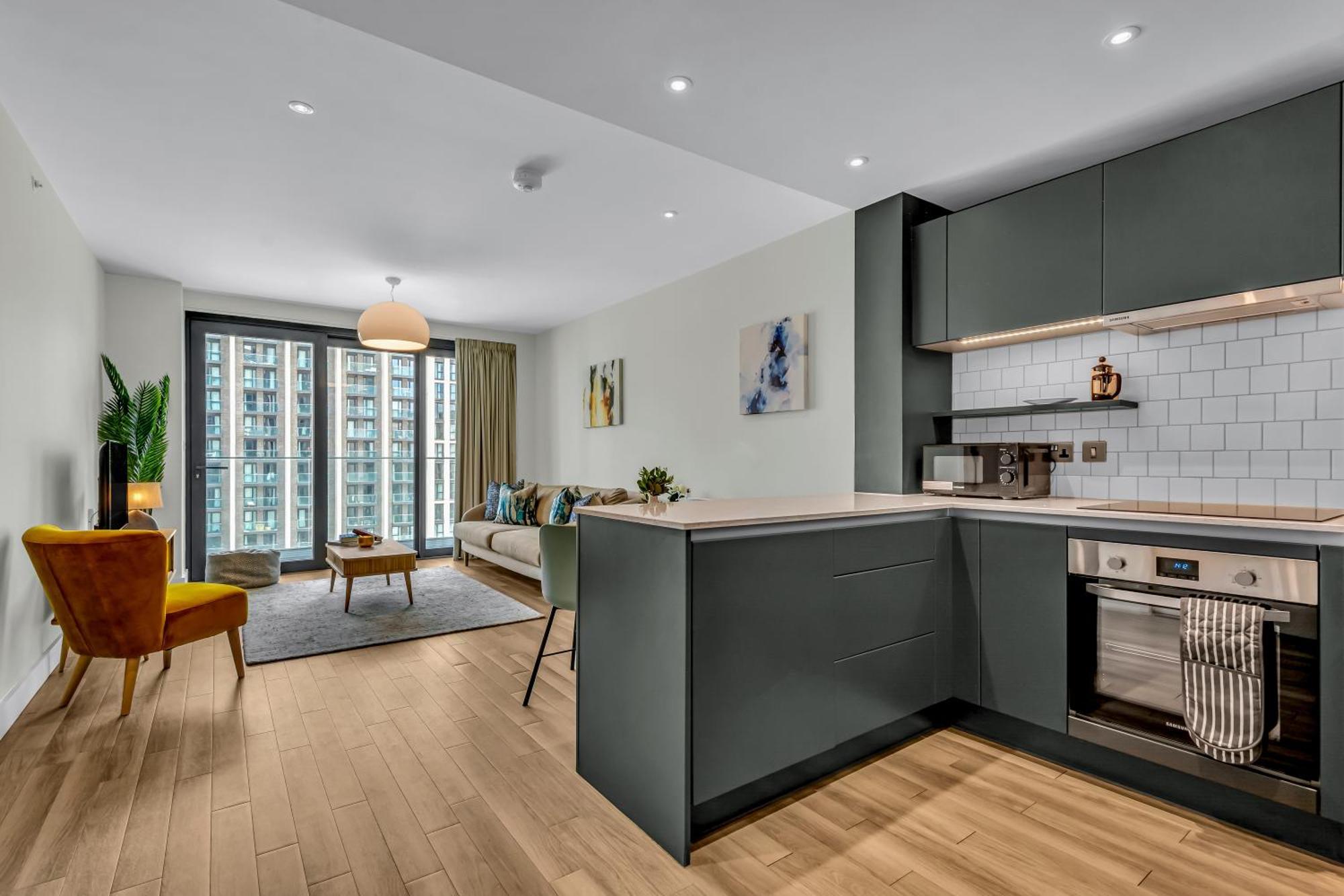 Mysquare State-Of-The-Art 1 Bedroom Apartments Near Wembley Park Londra Exterior foto