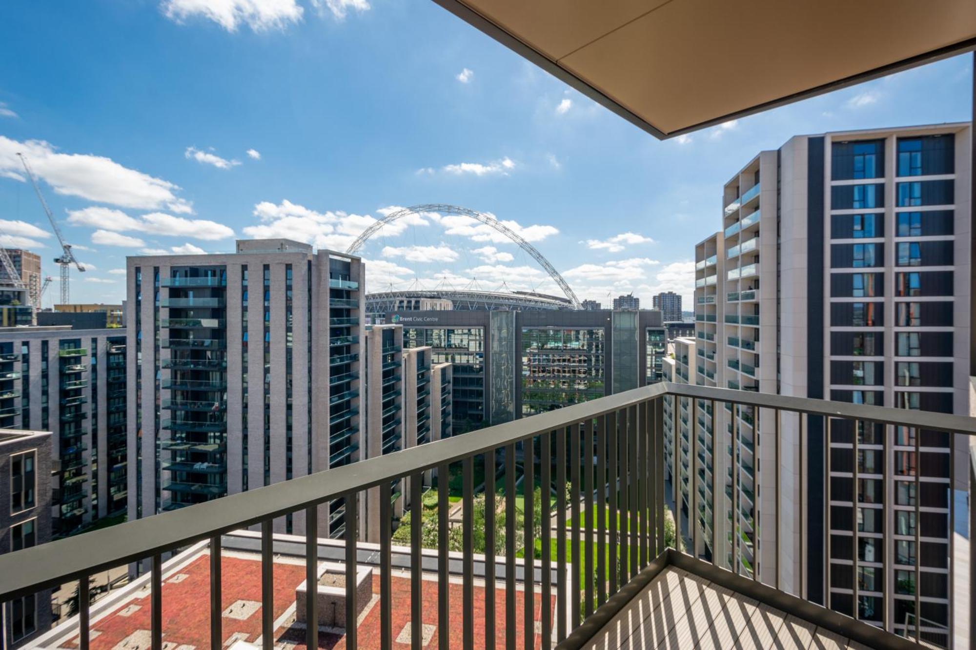 Mysquare State-Of-The-Art 1 Bedroom Apartments Near Wembley Park Londra Exterior foto