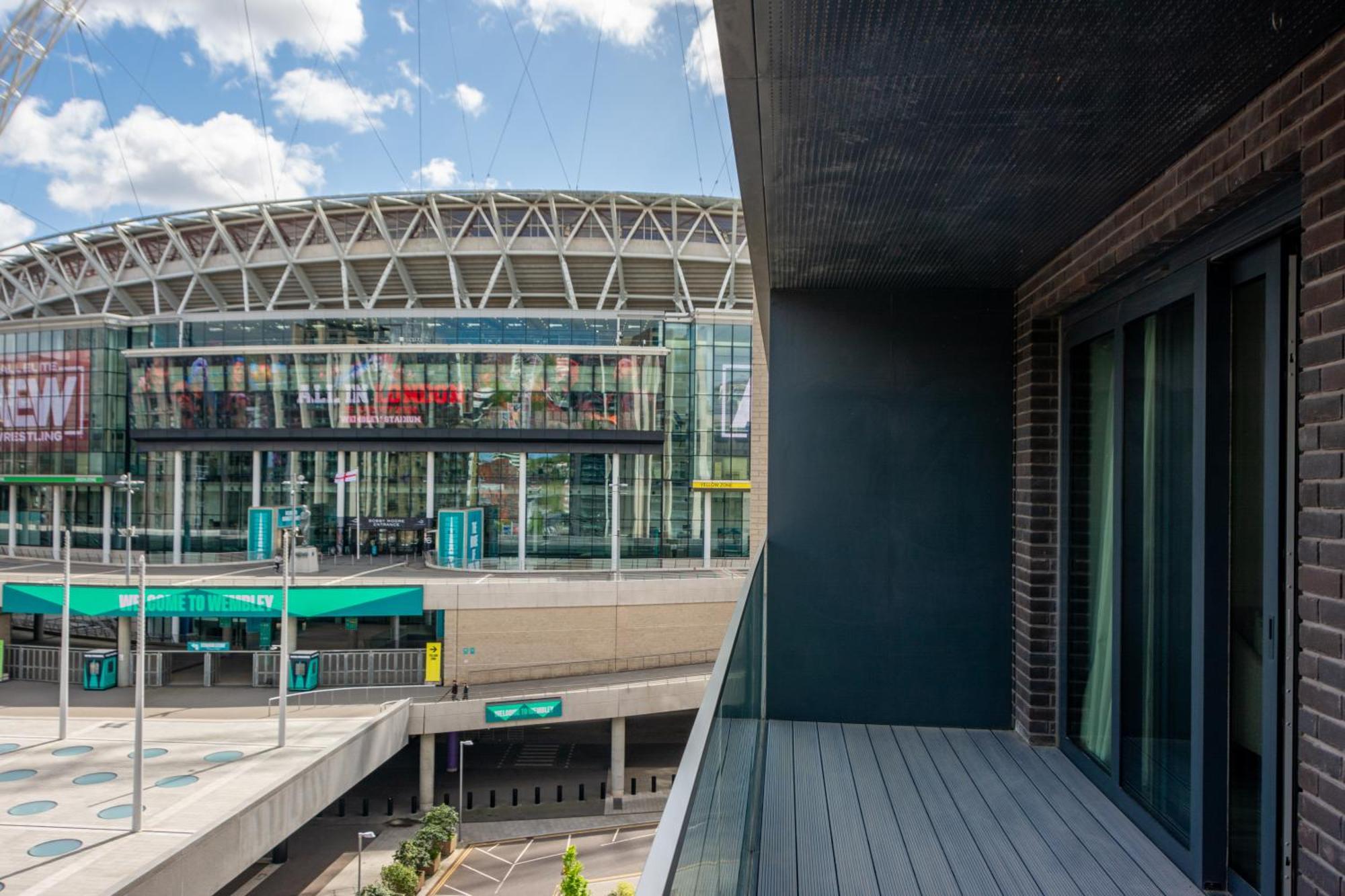 Mysquare State-Of-The-Art 1 Bedroom Apartments Near Wembley Park Londra Exterior foto