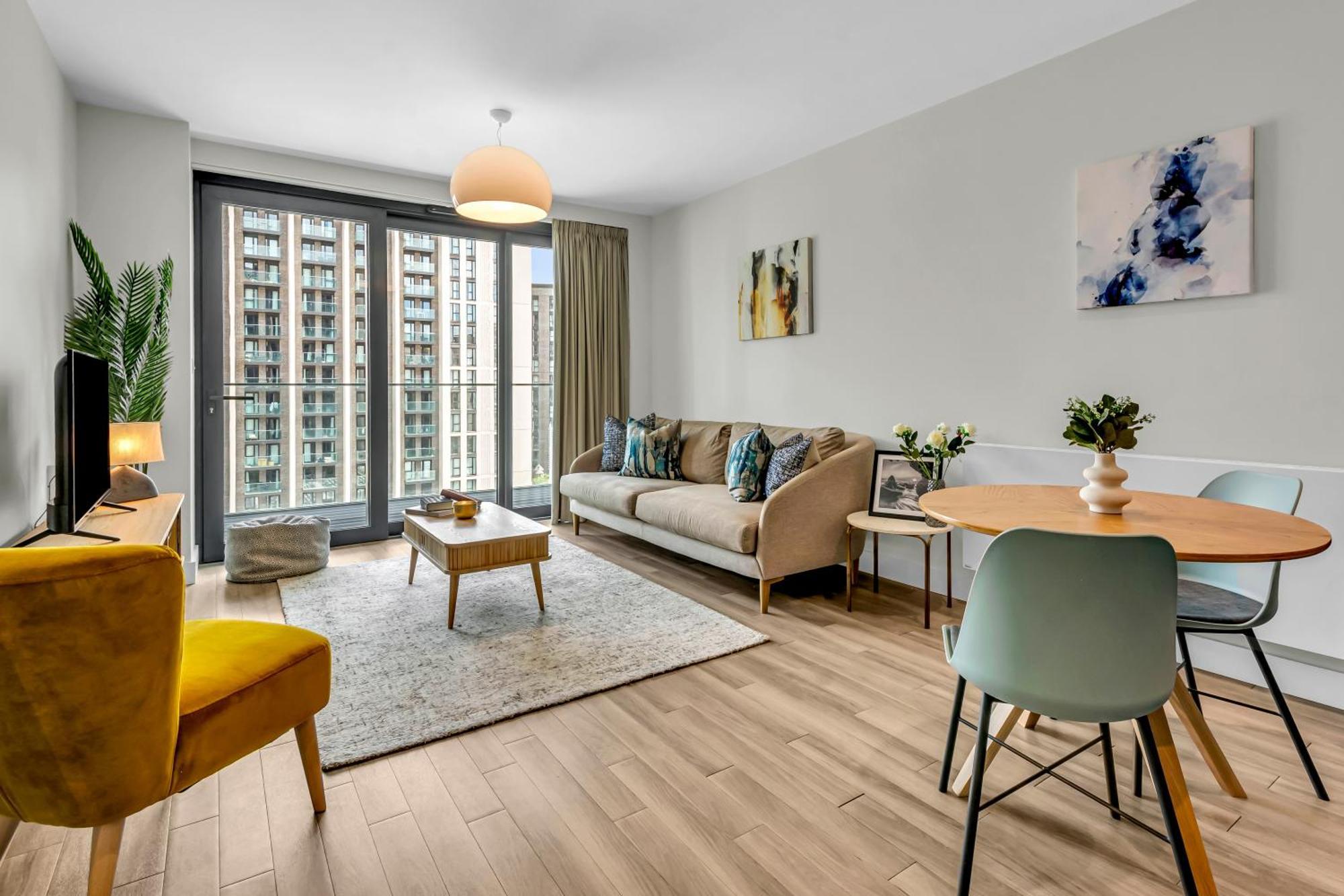 Mysquare State-Of-The-Art 1 Bedroom Apartments Near Wembley Park Londra Exterior foto